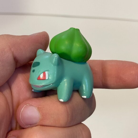 Pokemon Jazwares Bulbasaur Mini Figure 1.5" Figurine Toy - Picture 5 of 9